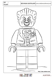 lego-batman boyama sayfaları